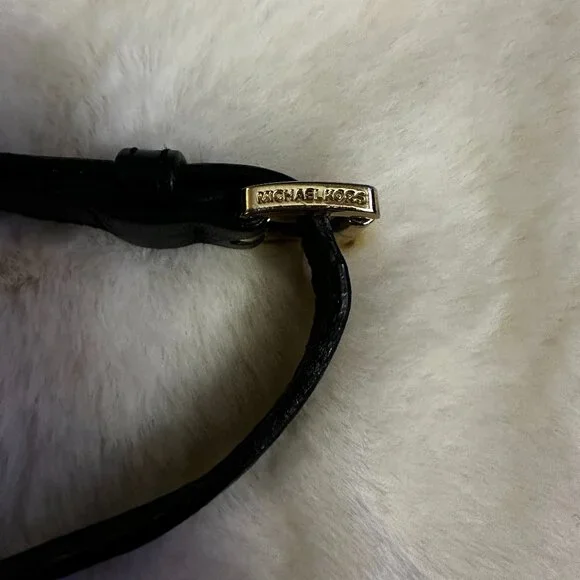 Michael Kors Fulton Large Black Pebbled Leather Crossbody Bag - Picture 15 of 15